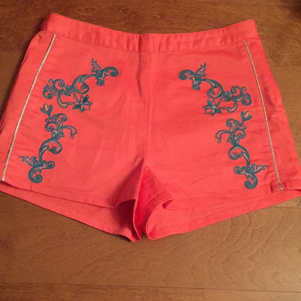 Coral shorts